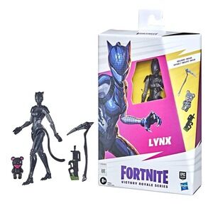 Hasbro Fortnite NIB Victory Royale Series‎ Lynx Collectable Action Figure Set 6"